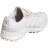 imageadidas Womens Zoysia Spikeless Golf ShoeDash GreyCrystal WhitePowder Coral