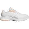 imageadidas Womens Zoysia Spikeless Golf ShoeDash GreyCrystal WhitePowder Coral