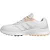 imageadidas Womens Zoysia Spikeless Golf ShoeDash GreyCrystal WhitePowder Coral