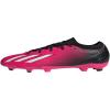 imageadidas UnisexAdult X Speedportal3 Firm GroundTeam Shock PinkZero MetallicBlack