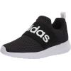 imageadidas UnisexChild Lite Racer Adapt Running ShoeBlackBlackWhite