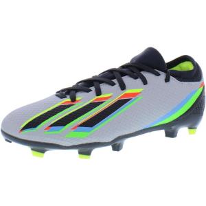 imageadidas UnisexAdult X Speedportal3 Firm GroundSilver MetallicCore BlackSolar Yellow