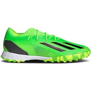 imageadidas UnisexAdult X Speedportal4 IndoorSoccer ShoeSolar GreenCore BlackSolar Yellow
