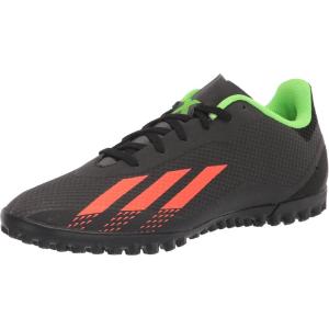 imageadidas UnisexAdult X Speedportal4 Turf Soccer ShoeBlackSolar RedSolar Green