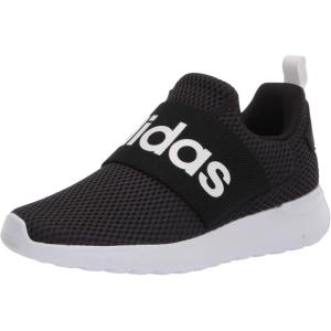 imageadidas UnisexChild Lite Racer Adapt Running ShoeBlackBlackWhite