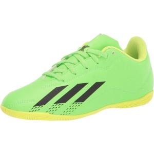 imageadidas UnisexChild X Speedportal4 Indoor Soccer ShoesSolar GreenSolar RedSolar Yellow