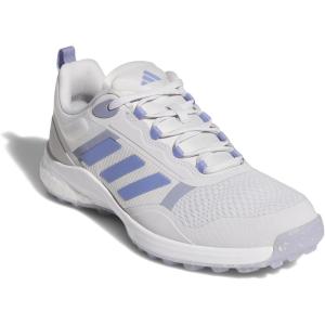 imageadidas Womens Zoysia Spikeless Golf ShoeDash GreyBlue Spark MetallicSilver Violet