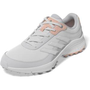 imageadidas Womens Zoysia Spikeless Golf ShoeDash GreyCrystal WhitePowder Coral
