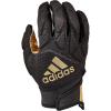 imageAdidas Freak 50 Padded Adult Football Receiver GloveBlackMetallic Gold