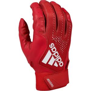 imageAdidas Adizero 40 Adult Leather Batting GloveRed