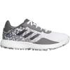 imageAdidas UnisexChild S2g Spikeless Golf ShoesFootwear WhiteGrey FourGrey Six