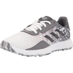imageAdidas UnisexChild S2g Spikeless Golf ShoesFootwear WhiteGrey FourGrey Six