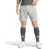 imageAdidas Mens Tiro 24 ShortsTeam Mid GreyWhite