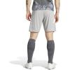 imageAdidas Mens Tiro 24 ShortsTeam Mid GreyWhite