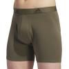 imageAdidas M Stretch Cotton 3 Pack Boxer Brief 5146804Olive Strata GreenChalky BrownPreloved Ink Blue