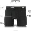 imageAdidas M Stretch Cotton 3 Pack Boxer Brief 5146804Solar BlueBlack BlackSolar Blue GreySolar Blue