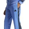 imageAdidas Mens 3Stripes Tricot Open Hem Track PantsBlue Fusion