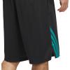 imageAdidas Mens Basketball Legends 3Stripes ShortsBlackPure Teal