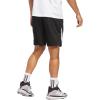 imageAdidas Mens Basketball Legends 3Stripes ShortsBlackWhite