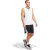 imageAdidas Mens Basketball Legends 3Stripes ShortsBlackWhite