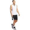 imageAdidas Mens Basketball Legends 3Stripes ShortsBlackWhite