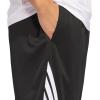imageAdidas Mens Basketball Legends 3Stripes ShortsBlackWhite
