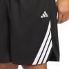 imageAdidas Mens Basketball Legends 3Stripes ShortsBlackWhite