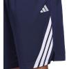imageAdidas Mens Basketball Legends 3Stripes ShortsTeam Navy BlueWhite