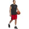 imageAdidas Mens Basketball Legends 3Stripes ShortsTeam Power Red Black