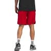 imageAdidas Mens Basketball Legends 3Stripes ShortsTeam Power Red Black
