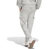 imageAdidas Mens Essentials Feelcozy Fleece Cargo PantsMedium Grey HeatherBlack