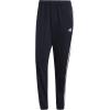 imageAdidas Mens Essentials Warmup Tapered 3Stripes Track PantsBlack  White