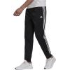 imageAdidas Mens Essentials Warmup Tapered 3Stripes Track PantsBlack  White