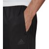 imageAdidas Mens Essentials Warmup Tapered 3Stripes Track PantsBlackBlack