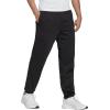 imageAdidas Mens Essentials Warmup Tapered 3Stripes Track PantsBlackBlack
