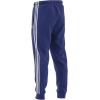 imageAdidas Mens Essentials Warmup Tapered 3Stripes Track PantsSemi Lucid BlueWhite