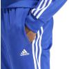 imageAdidas Mens Essentials Warmup Tapered 3Stripes Track PantsSemi Lucid BlueWhite