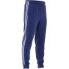 imageAdidas Mens Essentials Warmup Tapered 3Stripes Track PantsSemi Lucid BlueWhite