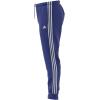 imageAdidas Mens Essentials Warmup Tapered 3Stripes Track PantsSemi Lucid BlueWhite