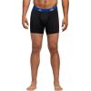 imageadidas Mens Microfiber Boxer Briefs Underwear Multipack Athletic StretchFitBlackCollegiate Royal BlackScarlet BlackOnix