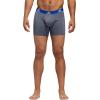 imageadidas Mens Microfiber Boxer Briefs Underwear Multipack Athletic StretchFitGreyOnixCollegiate Royal BlueBlack