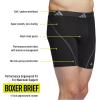 imageadidas Mens Performance Athletic Mesh Boxer Brief Underwear Moisture Wicking Sport Comfort 3PackBlackOnix GreyBlack