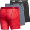 imageadidas Mens Performance Athletic Mesh Boxer Brief Underwear Moisture Wicking Sport Comfort 3PackDigi Camo Better ScarletBright RedBetter ScarletBright Red