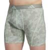 imageadidas Mens Performance Athletic Mesh Boxer Brief Underwear Moisture Wicking Sport Comfort 3PackDigi Camo Silver Pebblesemi Green SparkSilver Pebble GreySemi Green Spark