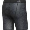 imageadidas mens Performance Boxer Brief Underwear 1packAccelerate Onix BlackOnix GreyBlack