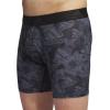 imageadidas mens Performance Boxer Brief Underwear 1packBos Floral BlackCarbonBlackOnix Grey