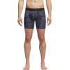 imageadidas mens Performance Boxer Brief Underwear 1packBos Floral BlackCarbonBlackOnix Grey