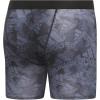 imageadidas mens Performance Boxer Brief Underwear 1packBos Floral BlackCarbonBlackOnix Grey