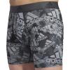 imageadidas mens Performance Boxer Brief Underwear 1packBos Floral Carbonlegend Ivyclear OnixLegend Ivy GreenClear Onix Grey