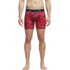 imageadidas mens Performance Boxer Brief Underwear 1packBos Floral Legend Inkbetter ScarletLegend Ink BlueOnix Grey